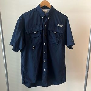 PFG Men's Bahama II UPF-50 Quick Dry Shirt size small